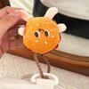 Cartoon Kawaii Hamburger Plush Doll Pendant Cute Plush Keychains Creative Funny Brooch Versatile Bag Decoration Toys Gifts