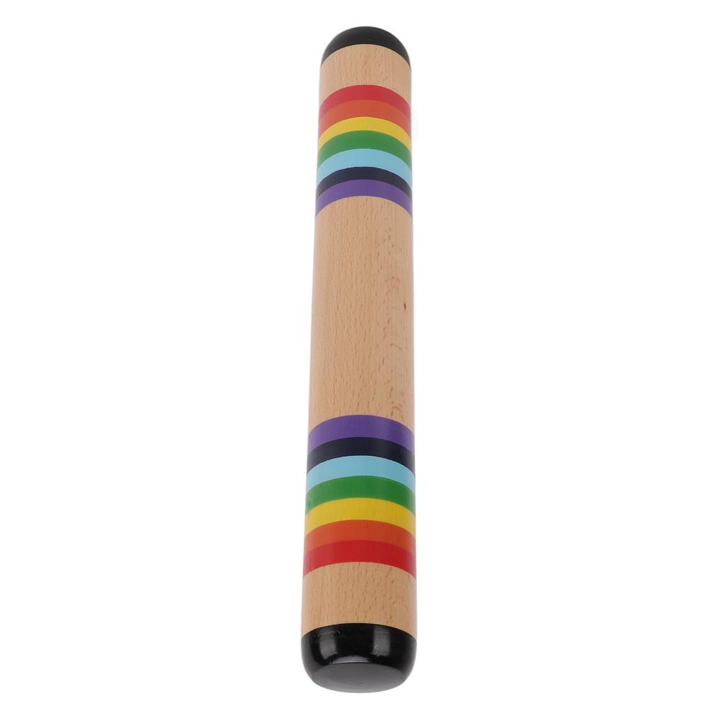 Wooden Rain Stick Maker Rainfall Rattle Tube Shaker Baby Toy Orff Percussion Musical Instrument