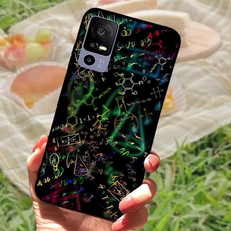 Soft TPU Phone Case For TCL 40R 5G Shockproof Black Protection Bumper For TCL 40 R 5G Beautiful Fashion Phone Back Fundas Coques