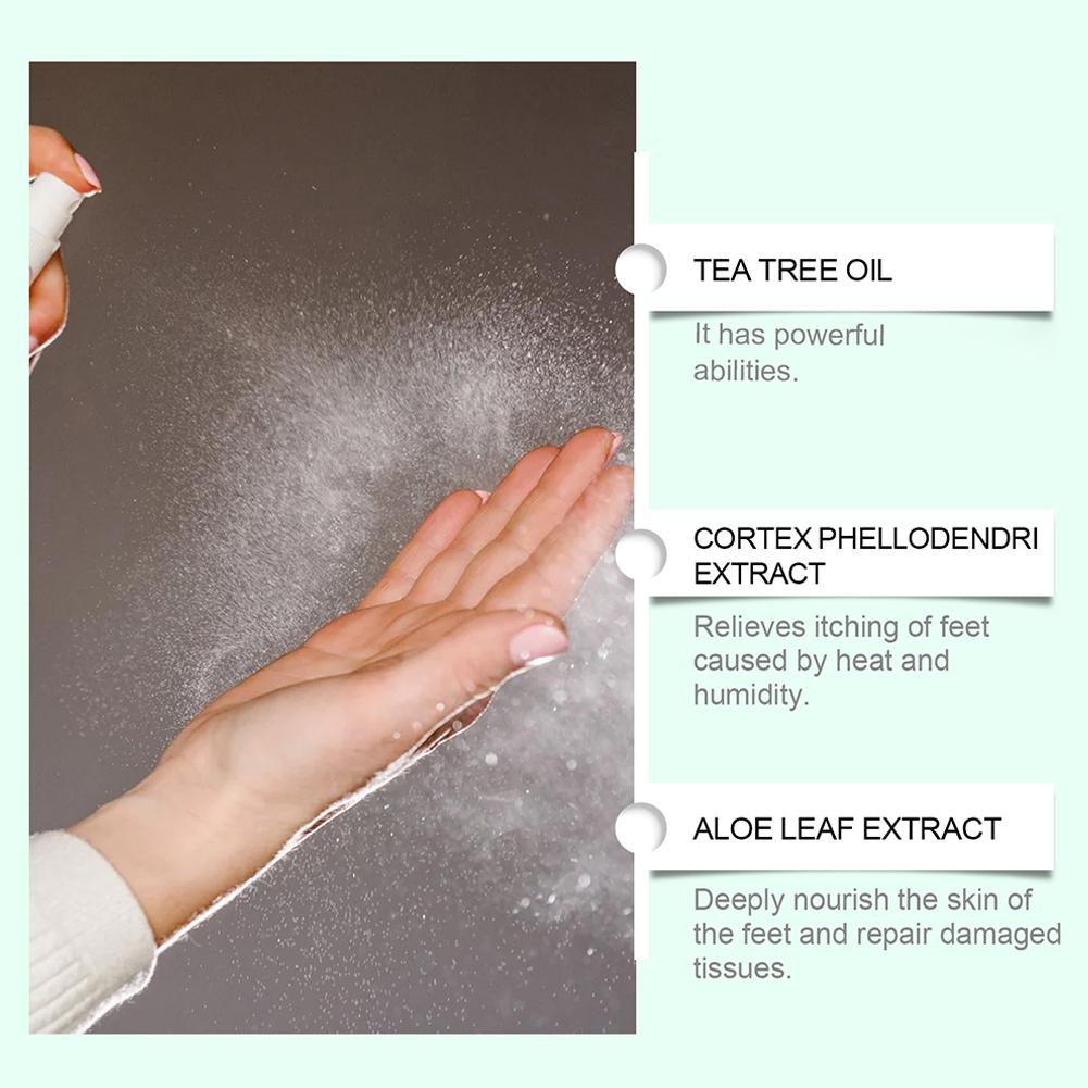 Спрей для дезодорирования обуви для ног Парфюм для ног Запах обуви Запах носков Artifact Care 100 мл D H7X6