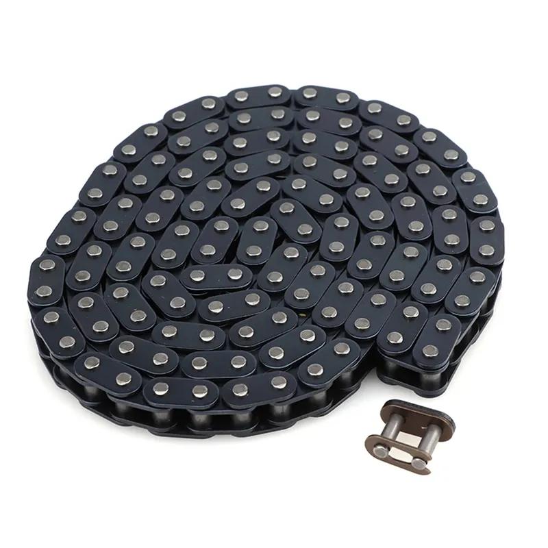 T8F Chain Motorcycle Chain with Spare Master Link for Mini Dirt Bike Quad ATV 47cc 49cc Mini Moto Pocket Bikes Motorcycle Parts