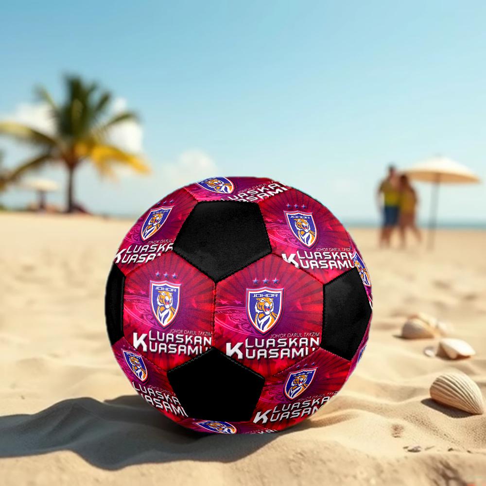 РАЗМЕР 5 Футбольный мяч Johor DT Цветной Для всех возрастов Машинная строчка ПВХ Готов к соревнованиям Прочный Высокий отскок