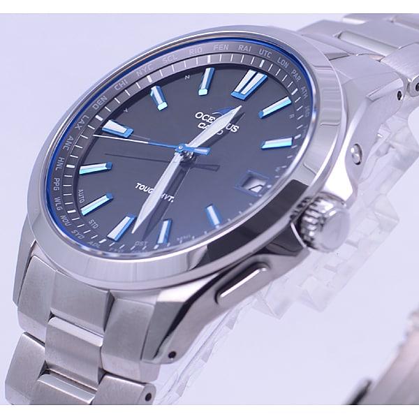 Casio Мужские часы OCEANUS OCW-S100-1AJF [модель OCEANUS с тремя стрелками Smart Access] Круглые часы Silver Titan