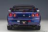 AUTOart Nissan Skyline V Spec II BBS LM Wheel Version Midnight Purple III Finished Product 1/18 GT-R (R34)
