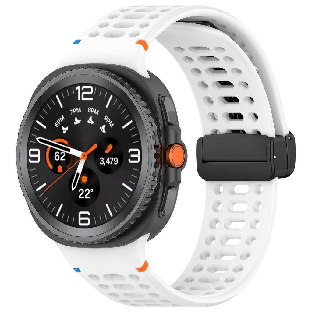 Магнитный ремешок-застежка для Samsung Galaxy Watch 8 Classic 46 мм, силиконовый ремешок для Galaxy Watch 8 44 мм 40 мм, аксессуары