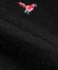 BROOKS BROTHERS Wool Elbow Patch Crewneck Sweater (Black) (Bbwrmmf403)