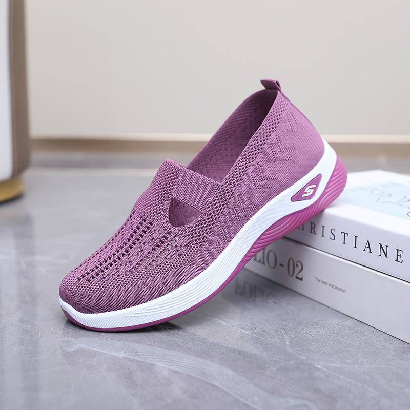 Women's Summer New Casual Shoes, Soft Soled Breathable Fashionable Mom's Shoes Sports Shoes for Women