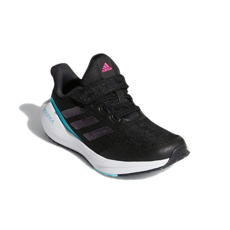 adidas EQ21 Run J Black Pulse Aqua Детские кроссовки Core-Black Shock-Pink H01876