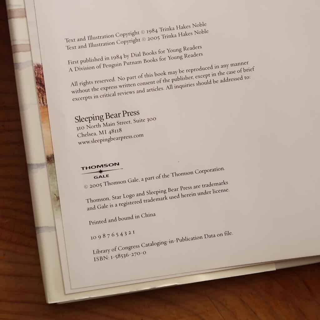 [Б/У] Распродажа! Иностранные Книги Яблоня Рождество Тринка Хайкс Нобл