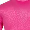 Nike Футболка прямого покроя с коротким рукавом и логотипом, женские топы розового цвета DO6768-684