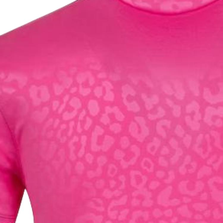 Nike Футболка прямого покроя с коротким рукавом и логотипом, женские топы розового цвета DO6768-684