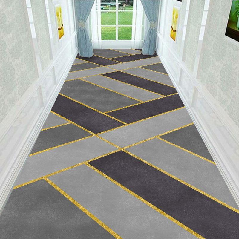 WTEMPO Длинный ковер для коридора, коврик для прихожей/коридора, коврик для прохода в отеле, напольный коврик, противоскользящий коврик