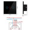 Smart WiFi & RF433 Touch Switch with European & UK Standards - Compatible with Smart Life/Tuya