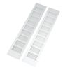 2 Pcs Set Aluminium Alloy Ventilation Grille Multiple sizes Vent Plate  Closet Ventilation