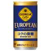 Coca-Cola Georgia Европейский Насыщенный Слегка Подслащенный Банки 185 мл x 30