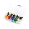 25Sets Momentary Tactile Push Button Touch Micro Switch 4P Pcb Caps 12X12X7.3Mm