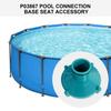 Multifuntional Pool Base Connector Quick Assembly Pool Component Pool Connector Pool Support Base Suitable for Home Pool