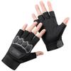 Motorcycle Riding Half Finger Gloves Fashion Outdoor Motorcycle Protective Case Sports Fitness Anti Slip Leak Finger Climbing Gloves