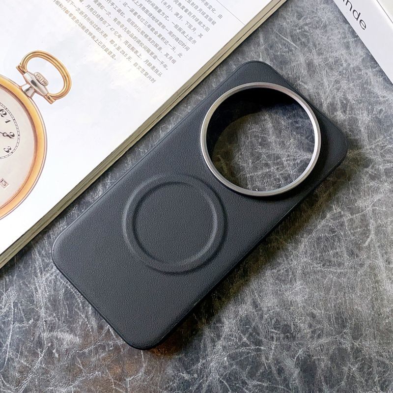 Для Xiaomi Mi 17 Ultra Чехол Роскошный Веганская Кожа Магнитный MagSafe Защитная Задняя Крышка Для Xiaomi Mi 17 15 14 Ultra Чехол Телефона