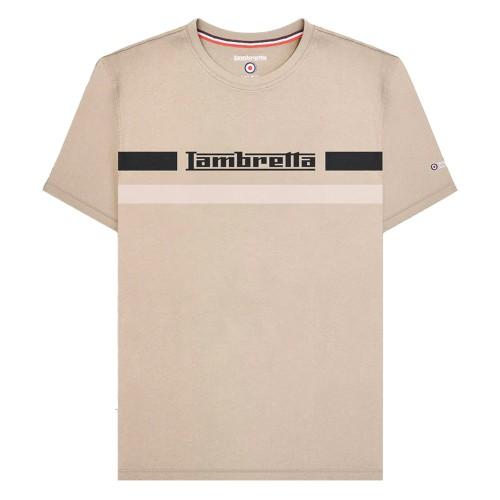 Lambretta Mens Chest Stripe T-Shirt