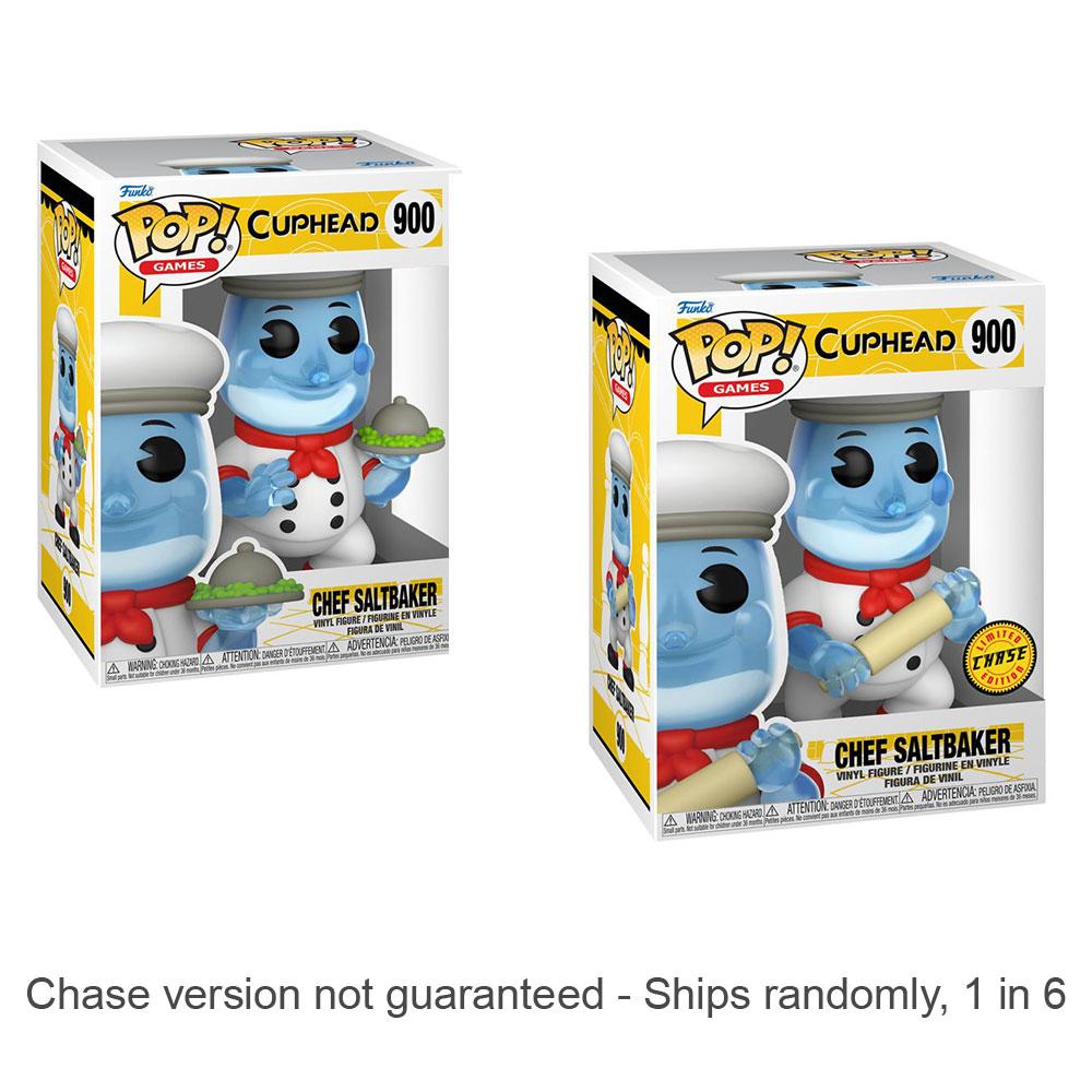 Cuphead Chef Saltbaker Pop! Vinyl Chase Ships 1 In 6