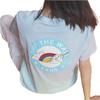 Vans T Shirt Women's Light Blue (Unisex) T-Shirts VN0A54IMUUU