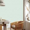 Triangles wallpaper white and light gray for living room and bedroom 50x1000