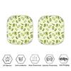 2Pcs Plants Pattern Sun Shades Reflective Windshield Covers Foldable UV Protection Vehicles Sun Visor for Cars SUVs