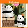 Милая пухленькая плюшевая игрушка панда для домашнего декора и детских игр