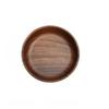 Walnut Snack Bowl Solid Wood Wooden Serving Tray Vintage Fruit Bowl  Home Kitchen Utensils