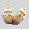 Velcro-strap Stylish Fleece-lined Women's Shoes Warm Winter Cotton Shoes