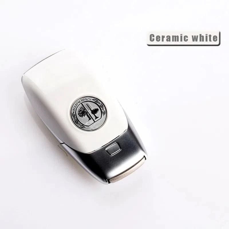 For Mercedes Benz Key Cover Black AFFALTERBACH AMG Key Case Cover GLC GLE W212 W213 W463 W205 W168 W177 W176 W246 FD1