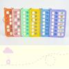 Self-disciplined Good Habit Punch Card Detachable Self-discipline Punch Card  Children