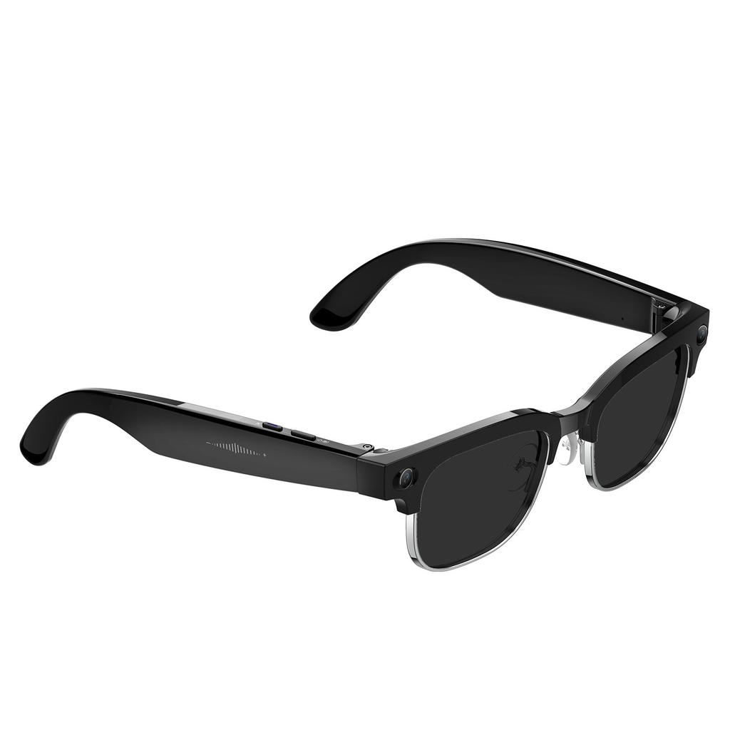 AI Smart Glasses with 8MP Camera WiFi Dual Mic Noise Reduction Music and Calls Water Proof Smart Translator Glasses for