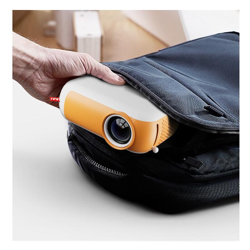 1 шт. A10 мини-проектор портативный 3D светодиодный видеопроекторы домашний кинотеатр игровой лазерный проектор Smart TV BOX 1080P 4K через порт HD