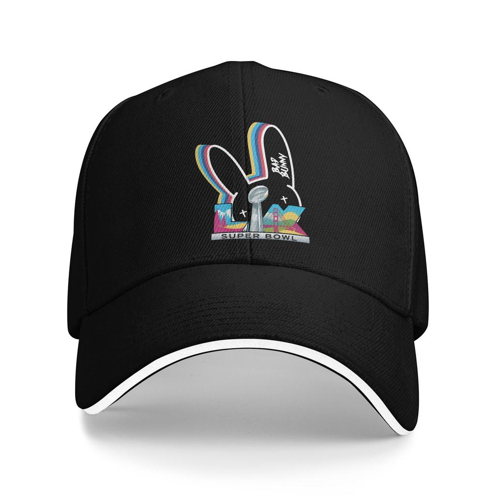 Benito Bowl Puerto Rican Bad Bunny Baseball Cap Running Hippie Fashion Print Sun Trucker Hat Women Men Hot Sale Baseball Caps