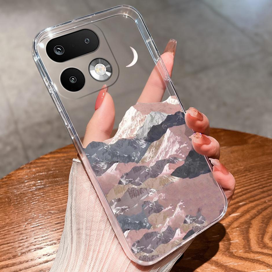 Чехлы Для OPPO Realme 16 Pro 16 Pro Plus Девочка с Желтой Уткой Антизагрязняющий Модный Прозрачный Корпус Для Realme 16Pro 16 Pro+ Fundas
