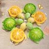 25/35 см Кавайная Мультяшная Фруктовая Черепаха Плюшевая Кукла Цветная Лимонная Черепаха Мягкие Игрушки Детские Праздничные Подарки Высококачественные Куклы