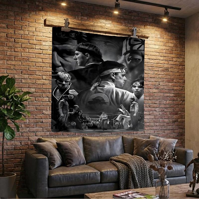 Cobra Movies Of The Fighters Printed Tapestry, Wall Hanging,Livingroom, dormitory, Large Wall Decor, Fabric Decor Fan Birthday Gifts