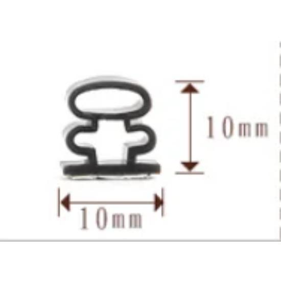 6M силиконовая резиновая уплотнительная лента для дверей, окон, звукоизоляционная лента, самоклеящаяся лента 10x1/6/8/10/12/15 мм, оконная фурнитура