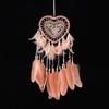 LED Light-Up Dreamcatcher - Hollow Heart Wedding Pendant, Nordic Christmas Tree Decor