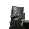 Used 9539 GG Nylon Messenger Bag 509639 7921 Crossbody Logo Embossed Black Men's from Japan AUTHENTIC