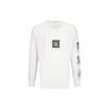 Photo Print Loose Breathable Crew Neck Long Sleeve T-Shirt Men Tops White J321779-YAF