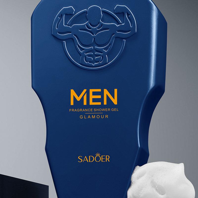 Мужской гель для душа SADOER Milky Foam Cleansing Body Fragrance Body Wash