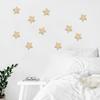 10 Pcs Star Wall Decoration Wooden Boho Star Wall Decor Nursery Wall Star Decoration for Baby Room Kids Bedroom