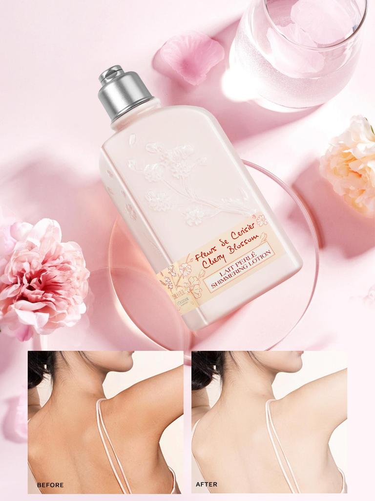 L'Occitane En Provence Cherry Blossom Shimmering Lotion - 8.4FL.OZ./250ML