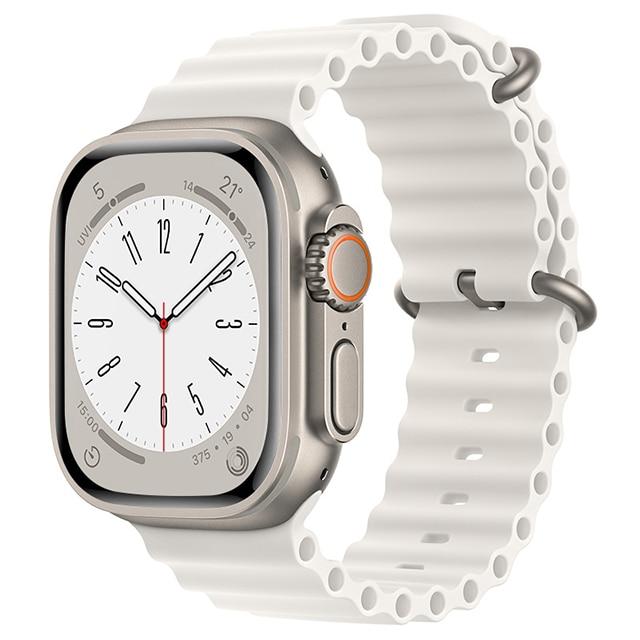 Ремешок Ocean для Apple Watch Series 8 Ultra 49 мм 45 мм 41 мм смарт-часы 44 мм 40 м 42 мм 38 мм iWatch серии 7 6 se 5 аксессуары