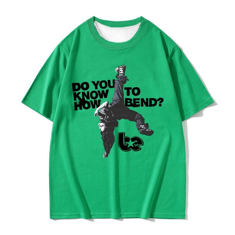 Eilish Me Billie Hit Hard And Soft Do You Know To How Bend Print Tshirts Men Women Fashion Pop Music T Shirts Oversized Tshirt