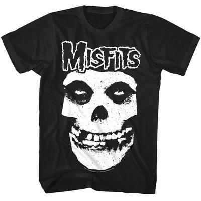 Мужская футболка с логотипом-черепом Misfits, мерч для концертов панк-рок группы, унисекс