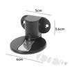 1/2sets Magnetic Door Stop Adjustable Alloy Self-locking Door Stop Punch-free Anti-collision Door Stops for Floor Wall Protector